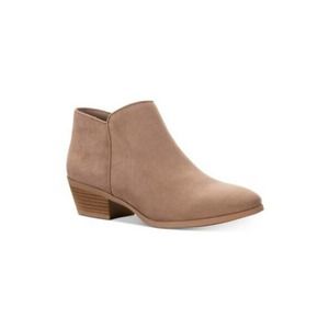 Style & Co Wileyy Ankle Booties, Taupe, 10M